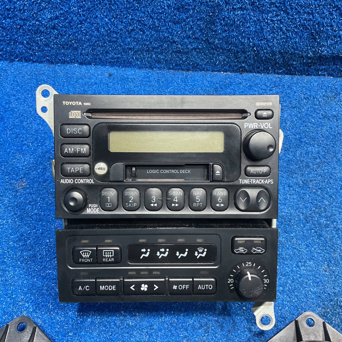 [AK-0023986][A2] Toyota оригинальный FUJITSUTEN аудио 86120-33280 Pioneer Pioneer динамик выключатель кондиционера комплект 587483