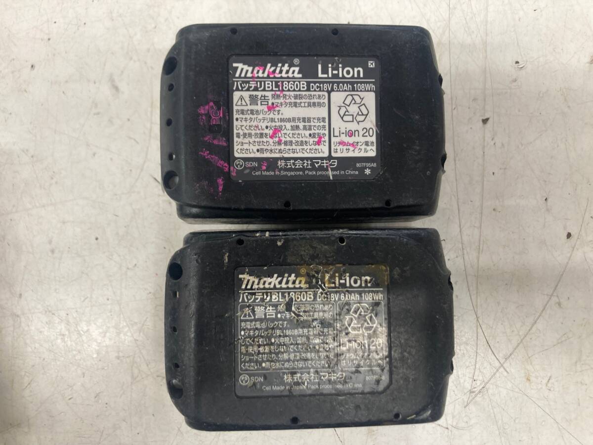 中古品】☆makita(マキタ) パワーソースキット(18v6.0Ahバッテリ 中古品】☆makita(マキタ) パワーソースキット(18v6.0Ahバッテリ