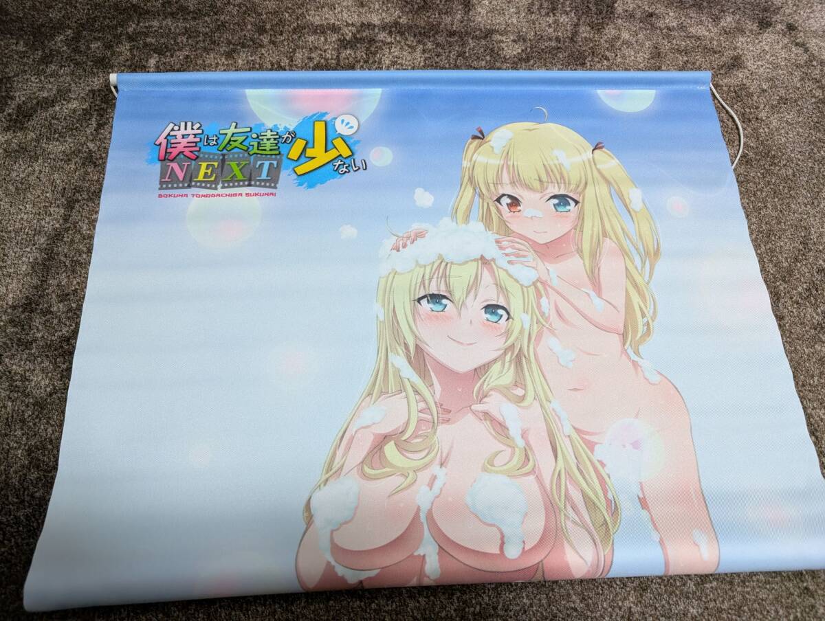 僕は友達が少ないNEXT とらのあな全巻購入特典 羽瀬川小鳩&柏崎星奈 B2タペストリー