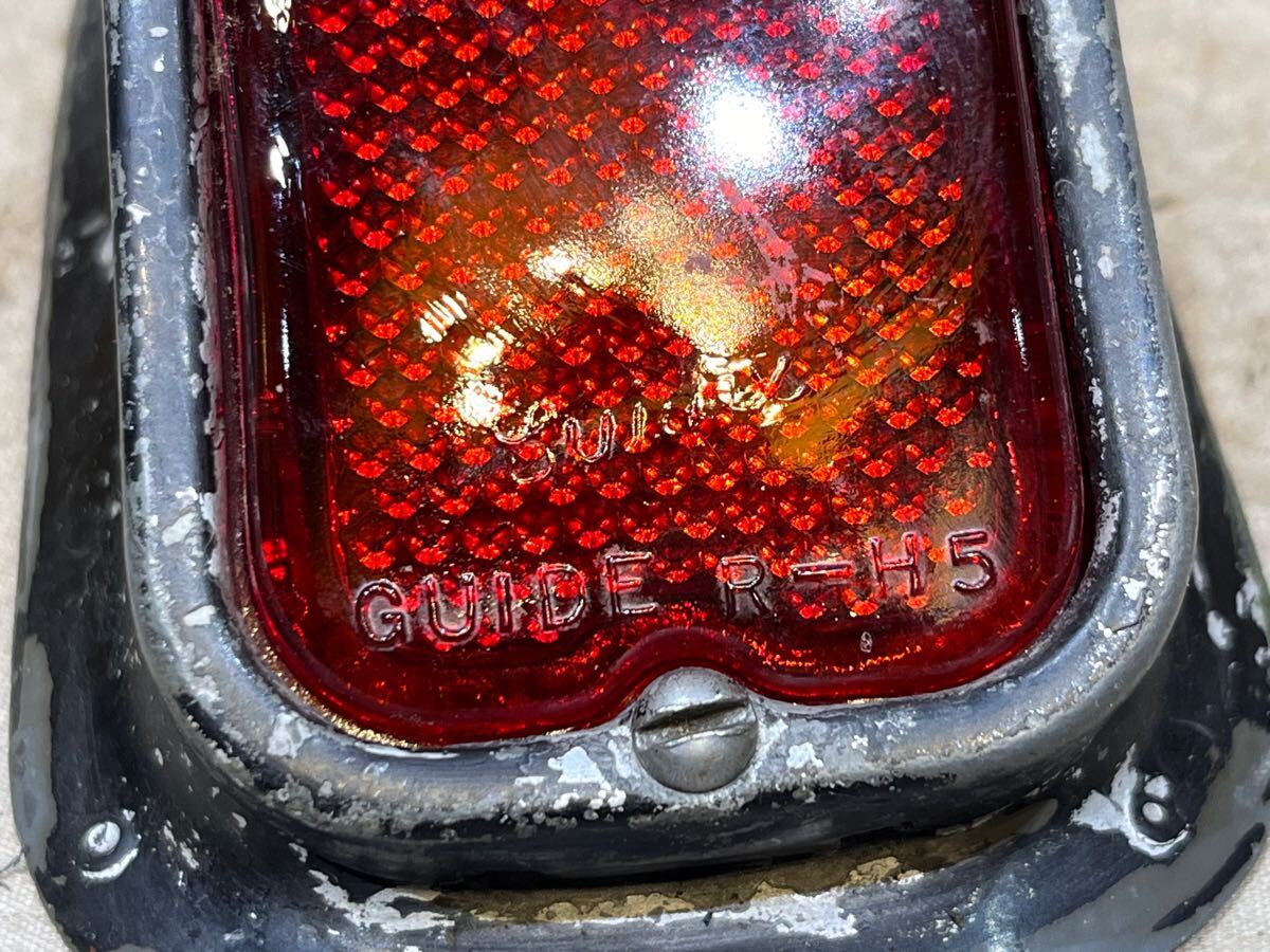 49~54年 パン 純正 ビンテージ トゥームストーン テール ランプ ライト ガイド ハーレー ナックル ショベル エボ インディアン チョッパー