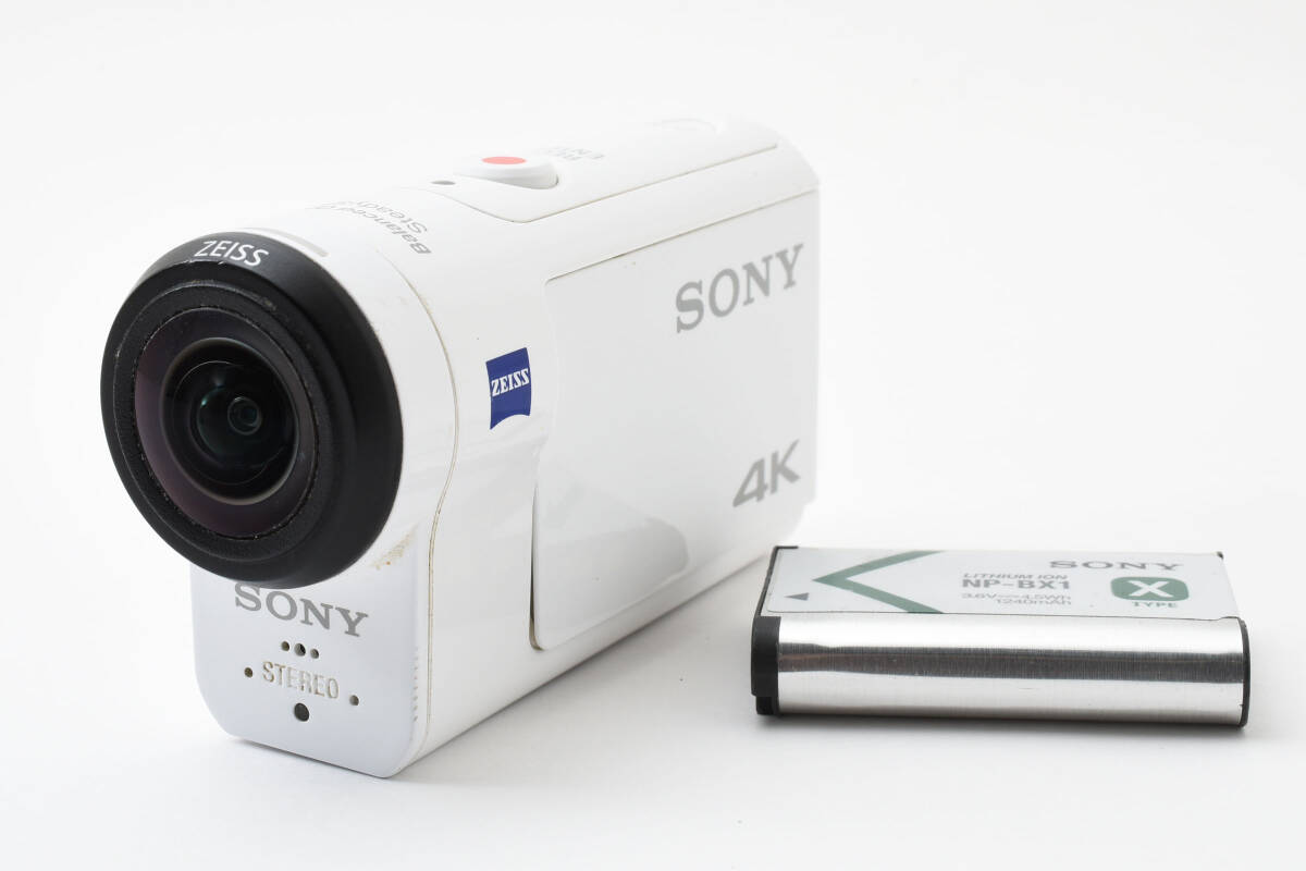 【美品】Sony ソニー FDR-X3000 デジタルビデオカメラ アクションカム 防水ケース付き　#KN14JL23102 FDR-X3000⁄X3000R | デジタルビデオカメラ アクションカム | ソニー