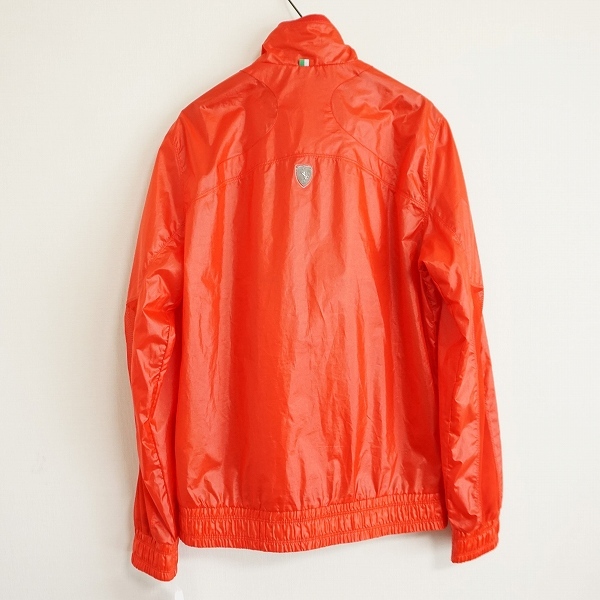#anc プーマ PUMA フェラーリ ジャケット ブルゾン M 赤 ジップアップ メンズ [917680]