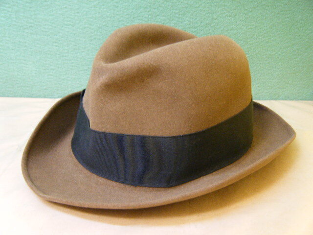 YO11◆ 70～80年代頃　DOBBS　 Golden Coach ドブス フエルト ハット◆サイズ：6 7/8 USA製 ビンテージ_画像9