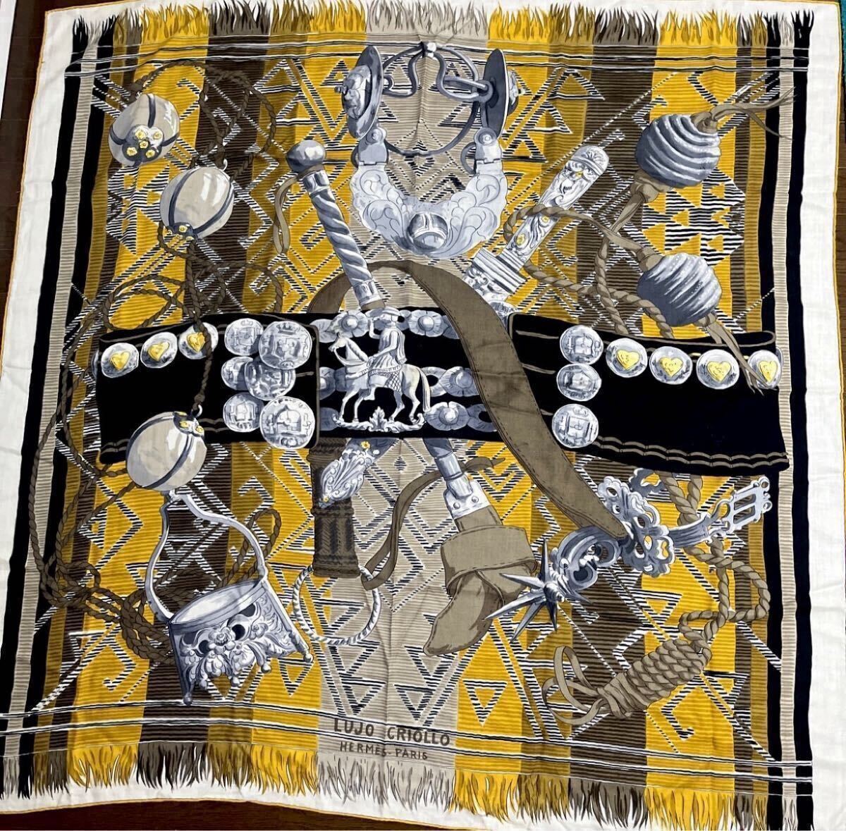 エルメス HERMES カシシル カレ140 大判ストール カシミヤ エルメス HERMES カシシル カレ140 大判ストール カシミヤ