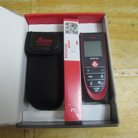 【未使用品】ライカ(Leica) レーザー距離計 DISTO D2BT Bluetooth機能搭載モデル