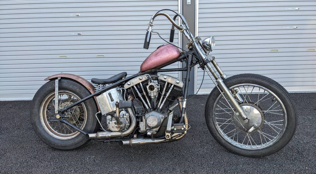 Harley-Davidson 1981年 knucklehead Wisco speed shop サイド Harley-Davidson 1981年 knucklehead Wisco speed shop サイド