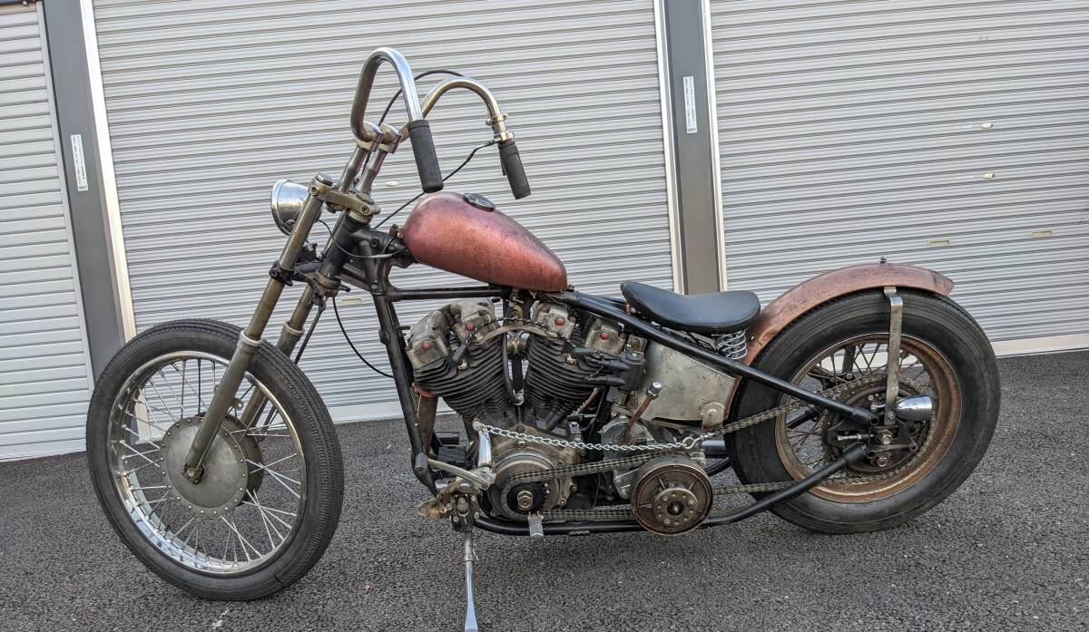 Harley-Davidson 1981年 knucklehead Wisco speed shop サイド Harley-Davidson 1981年 knucklehead Wisco speed shop サイド