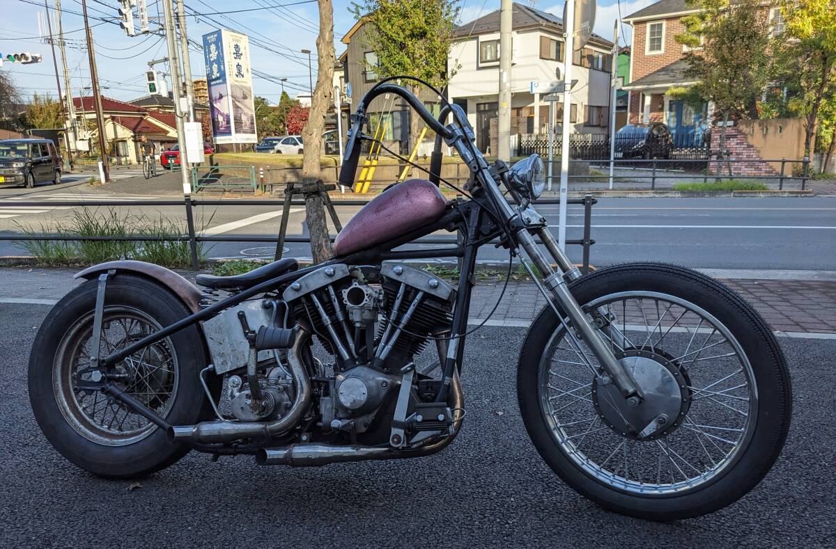 Harley-Davidson 1981年 knucklehead Wisco speed shop サイド Harley-Davidson 1981年 knucklehead Wisco speed shop サイド