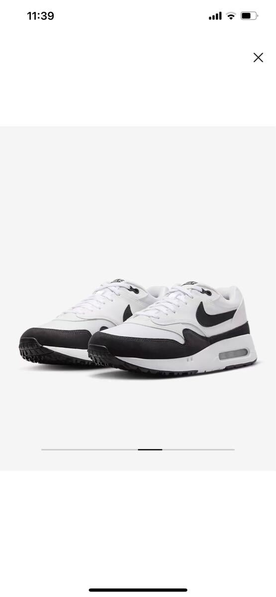 NIKE AIR MAX 1 86 OG GOLF ナイキ エアマックス1 ゴルフ パンダ スニーカー