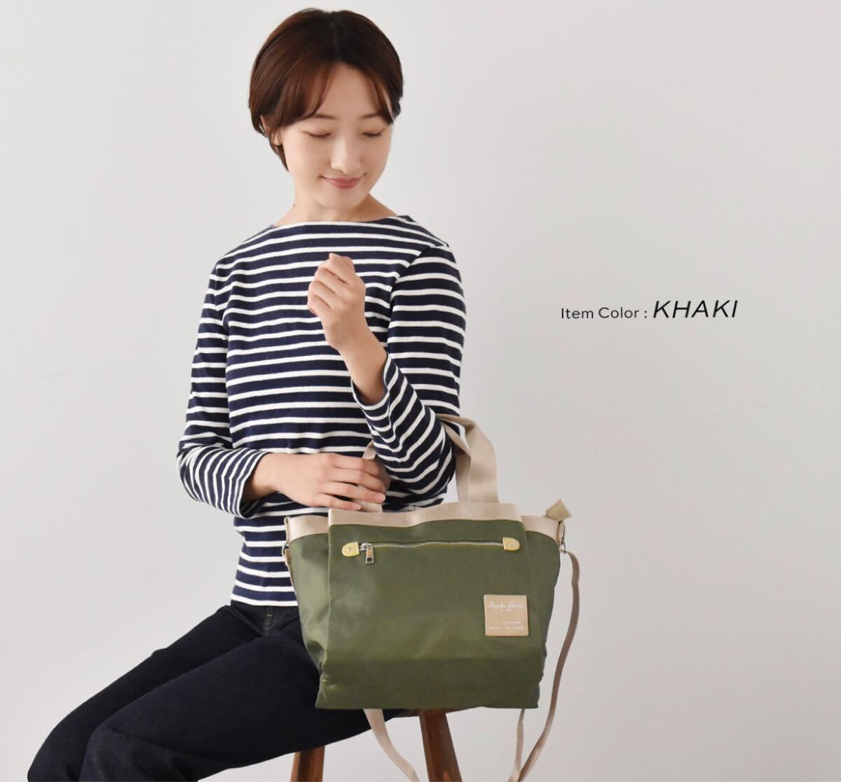 レガートラルゴ バッグ トート 10ポケット レディース ミドル 2way ショルダー