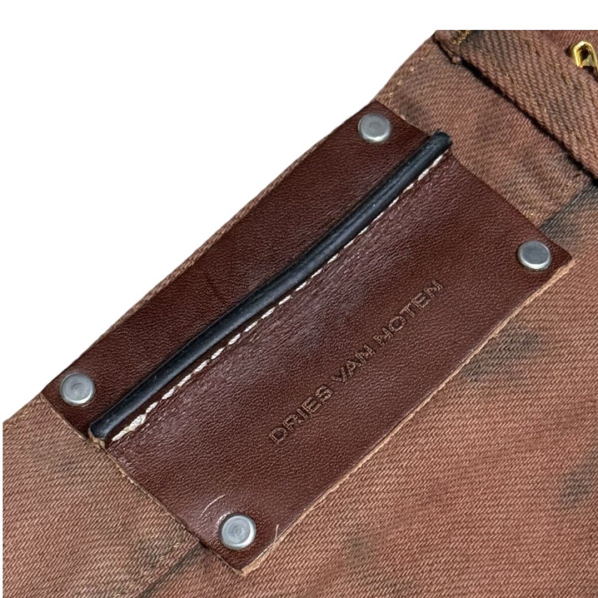 新品】即決 DRISE VAN NOTEN ドリスヴァン ワイドデニムパンツ 新品】即決 DRISE VAN NOTEN ドリスヴァン ワイドデニムパンツ