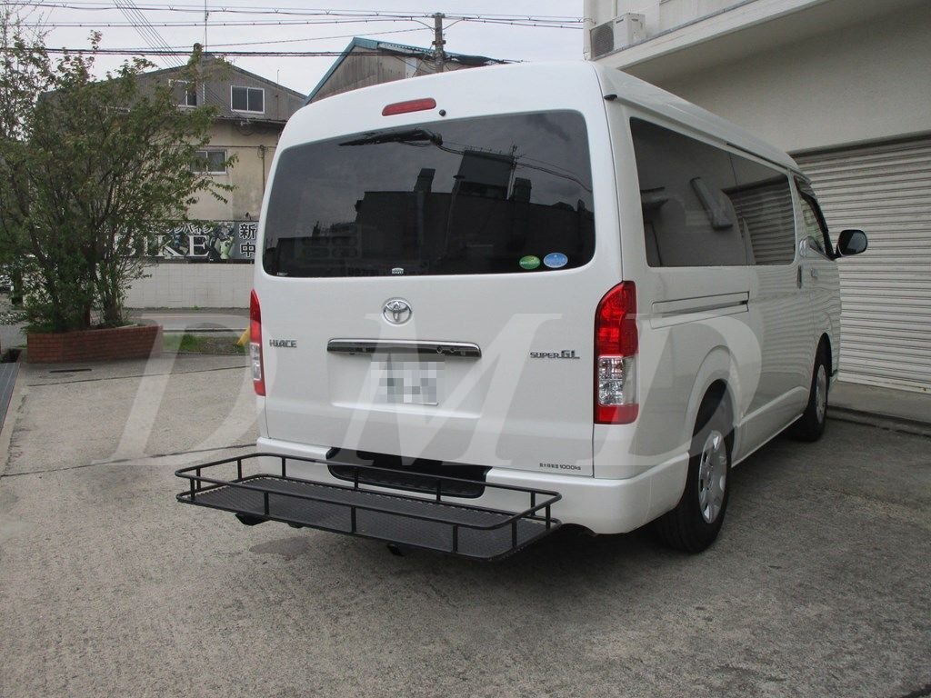 DMD hitchmember 3 pipe out ( hitch + carrier ) E class Hiace 200 series H16.8~ wide body normal bumper 