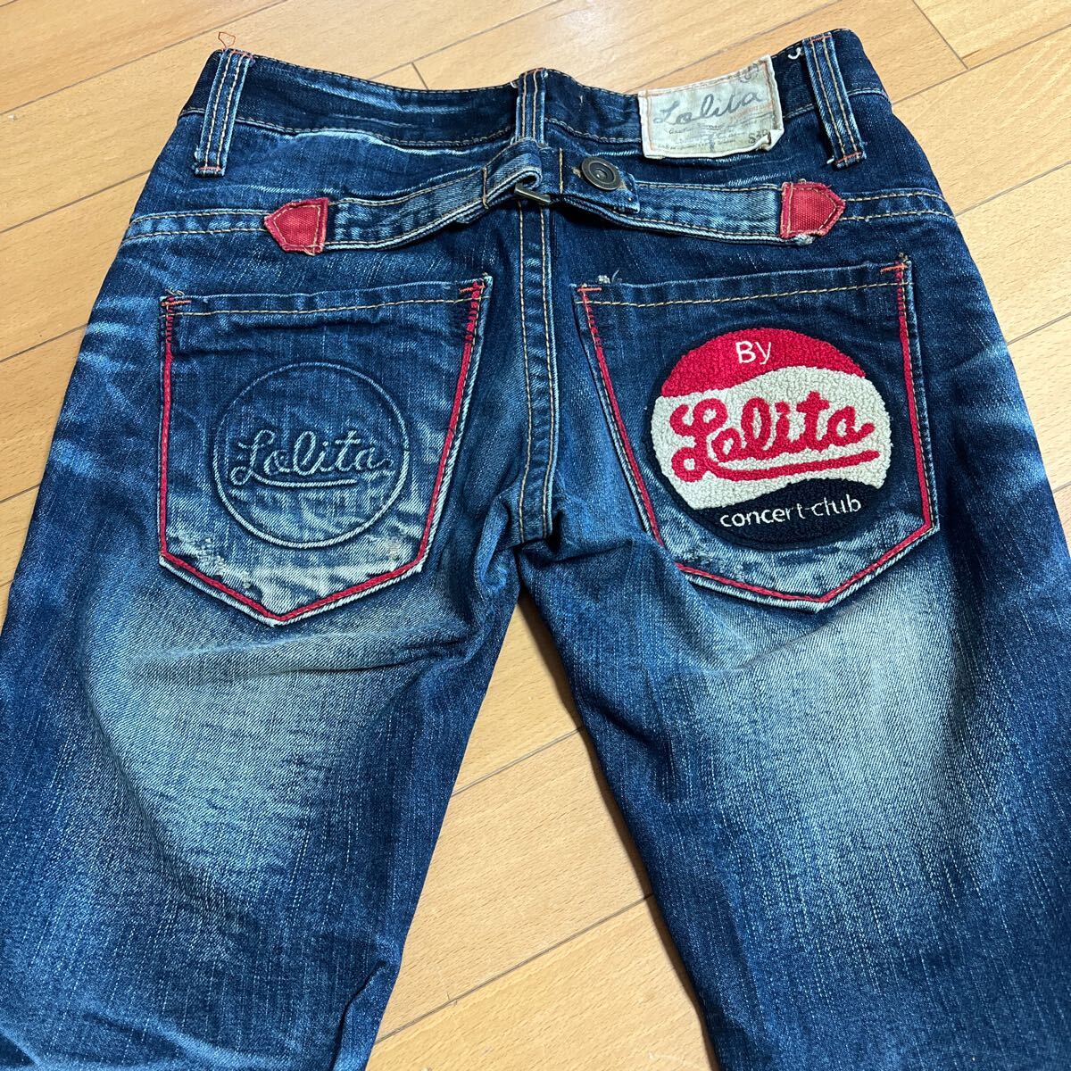 LOLITA JEANS ロリータジーンズ XXS 刺繍 コンサートクラブ LOLITA JEANS ロリータジーンズ XXS 刺繍 コンサートクラブ