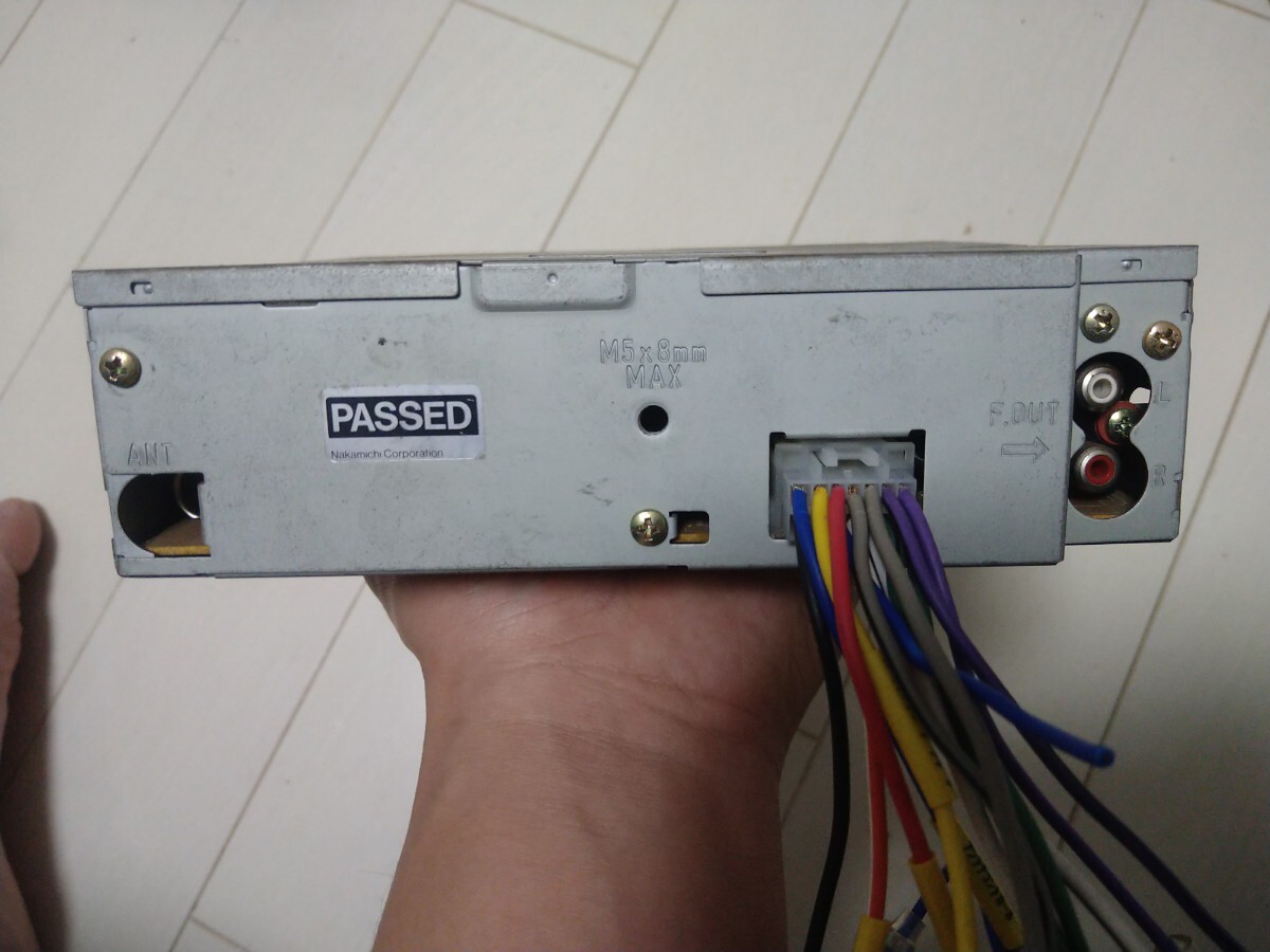 Nakamichi ナカミチ CDレシーバー オーディオ 1din CD-250 当時