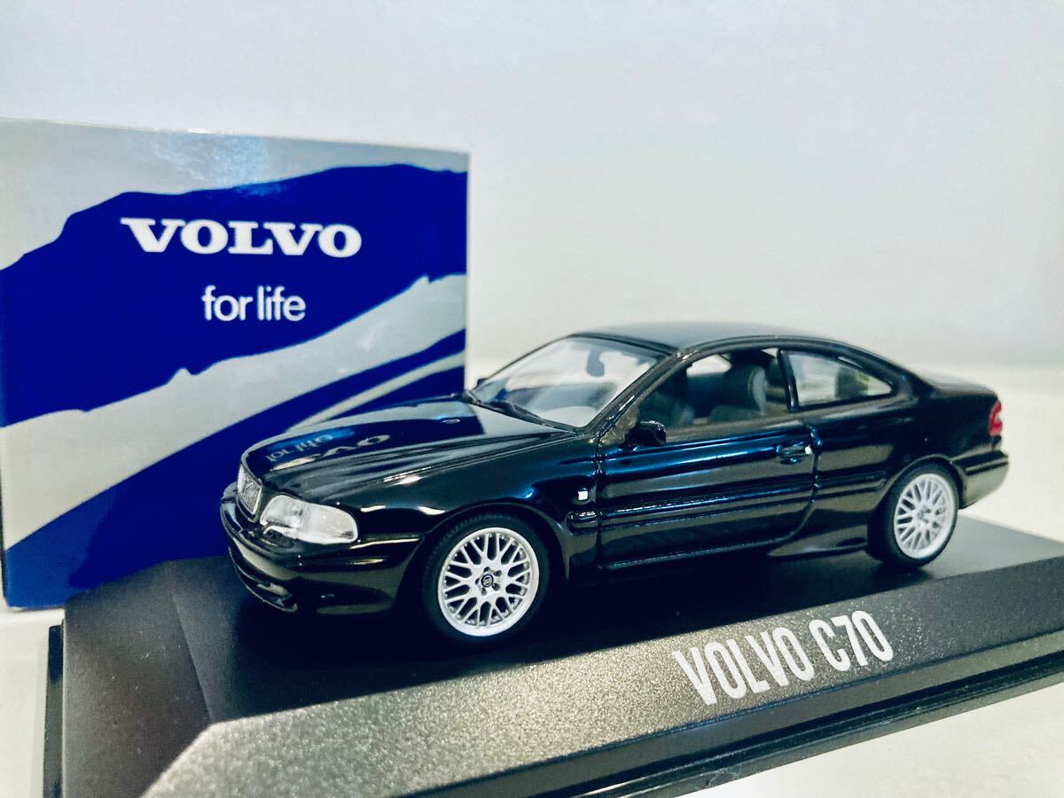 【送料無料】1/43 VOLVO特注 Minichamps ボルボ　C70 Black