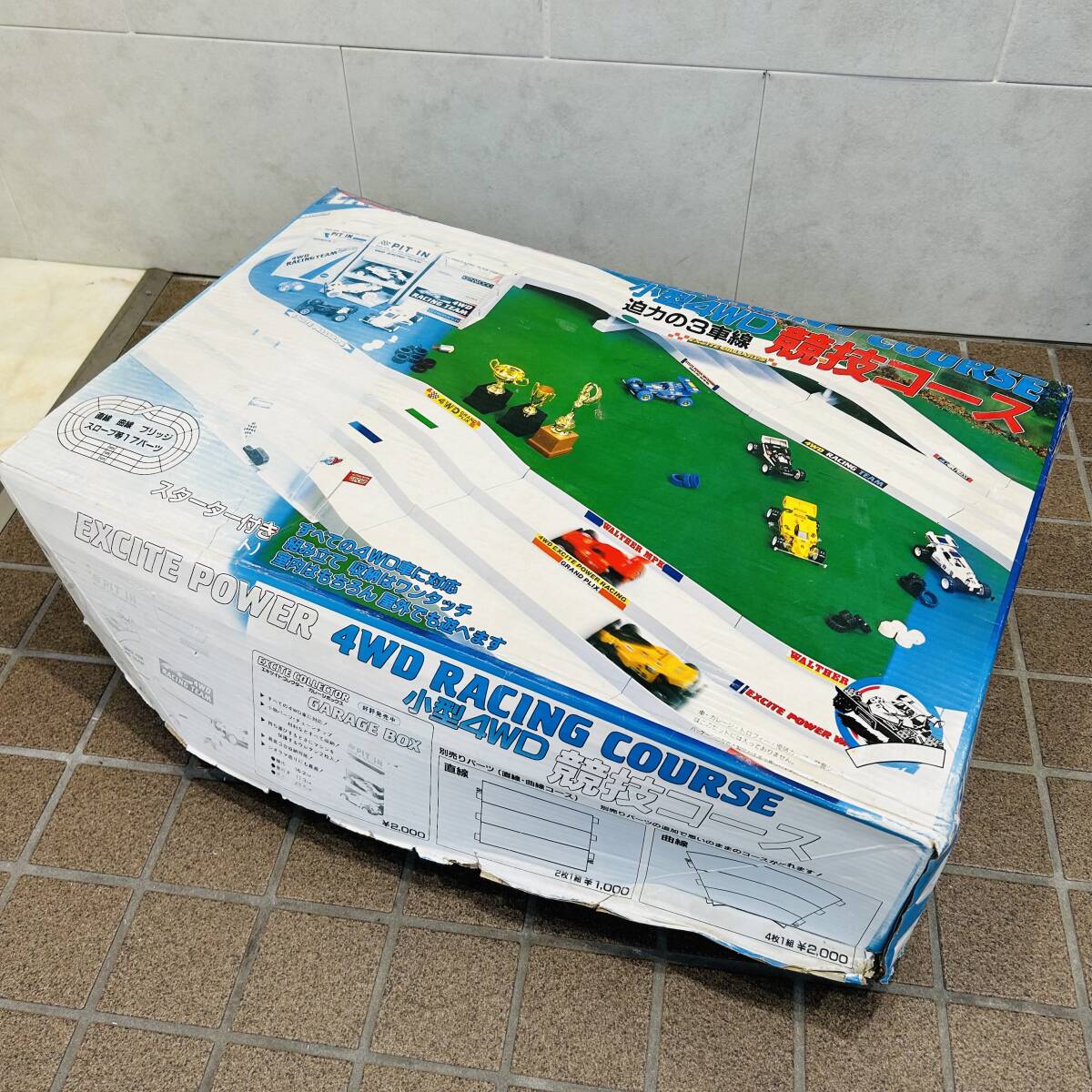 ミニカー EXCITE POWER 4WD RACING COURSE EXCITE POWER 4WD RACING COURSE小型4WD競技コース