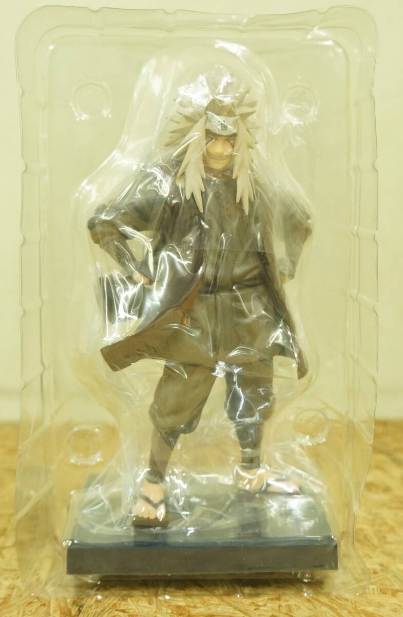 一番くじ NARUTO-ナルト- 疾風伝～壱之巻～ ダブルチャンスキャンペーン 自来也 セピアカラーVer.　中古品　箱無し ブリスター未開封