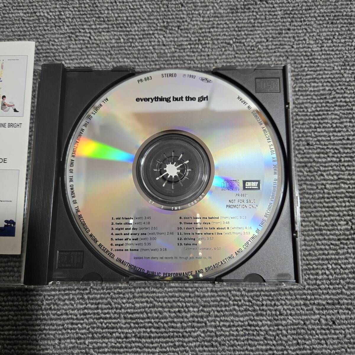 Everything But The Girl■非売品/プロモオンリー■エヴリシング?バット?ザ?ガール■PR-883■■AZ-5606