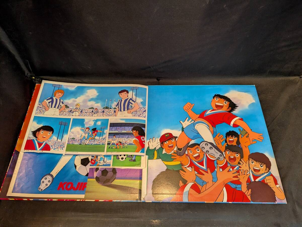  Captain Tsubasa, бамбук книга@.., гора рисовое поле .., колокольчик .../ Europe большой решение битва оригинал * саундтрек (LP) запись вырезки есть 