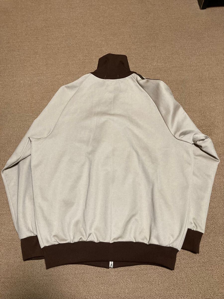80s adidas デサント トラックジャケット ベージュ ブラウン 7号 80s adidas デサント トラックジャケット ベージュ ブラウン 7号