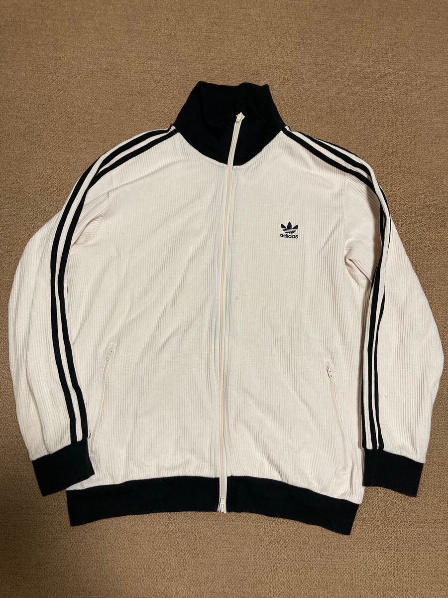 adidas ベッケンバウアー ワッフル トラックジャケット 3XL adidas ベッケンバウアー ワッフル トラックジャケット 3XL