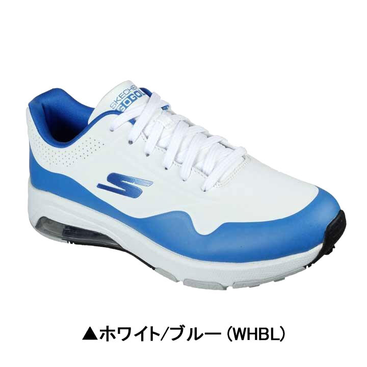 スケッチャーズ 214015 スケッチ エア ドス ゴルフシューズ 26.0cm ホワイト/ブルー(WHBL) 日本正規品 SKECHERS 2022 即納