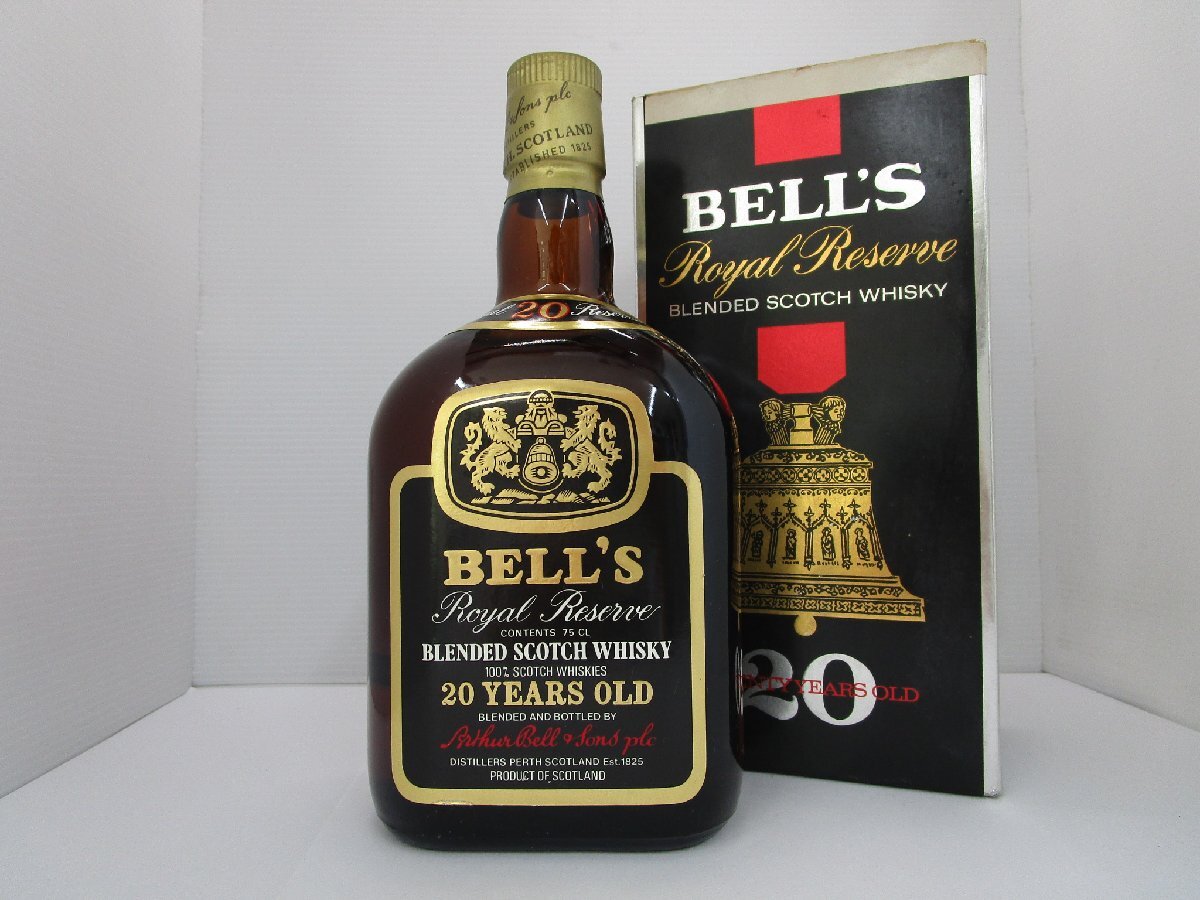 古酒 未開栓 BELL'S ベル 20年 ROYAL RESERVE ロイヤル リザーブ 古酒 未開栓 BELL'S ベル 20年 ROYAL RESERVE ロイヤル リザーブ