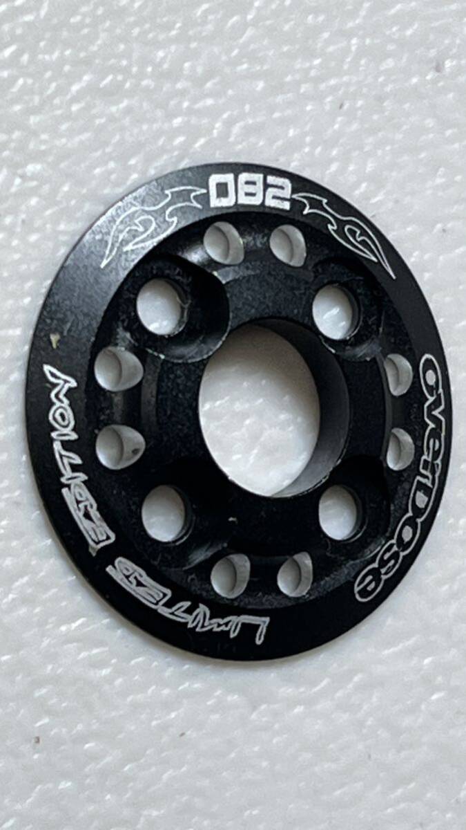 OVERDOSE オーバードーズ スパーギヤサポートプレート ブラック