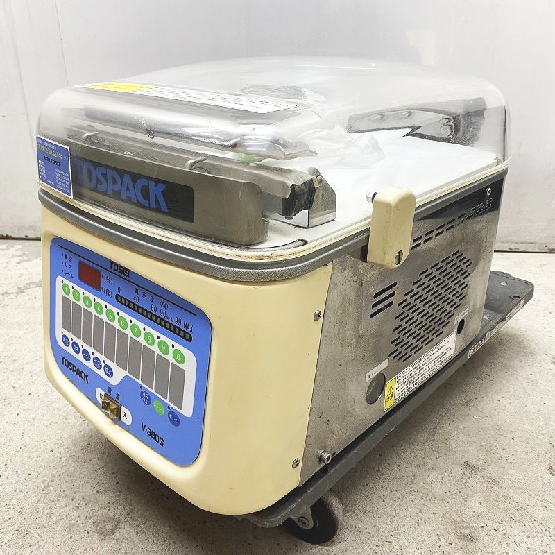 ★DK1101 | 真空包裝機 V-380G TOSEI W380×D560×H380mm 廚房用 中古 業(yè)務(wù)用