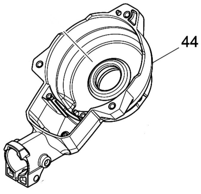 マキタ makita 充電式 草刈機(jī) MUR366D 用モータハウジングコンプリート 143039-1 部品 補(bǔ)給 修理 パーツ 刈払機(jī) 草刈り機(jī) 草刈り 刈払機(jī)