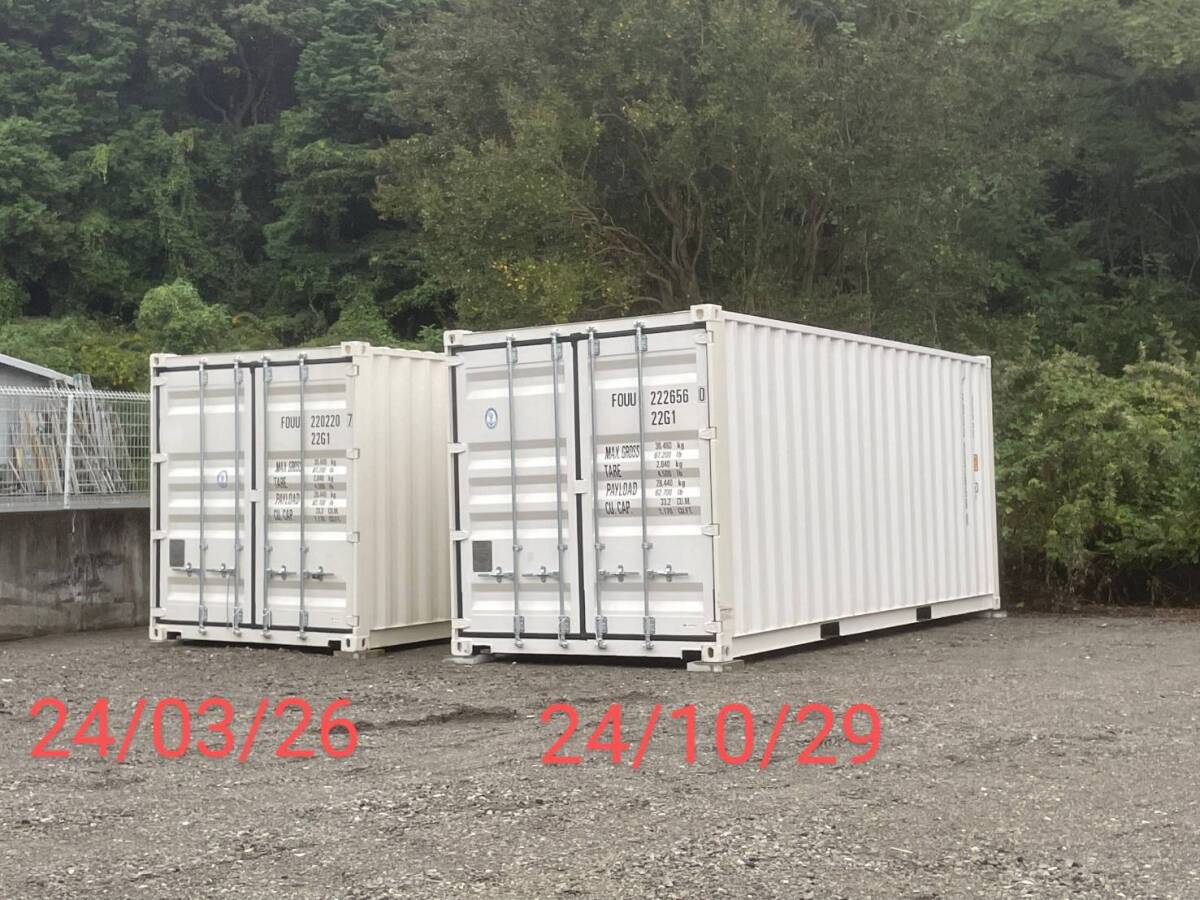 20FT新造海上コンテナONEWAY、全國配送＋仮置き販売します、ご希望であれば新造で送ります。
