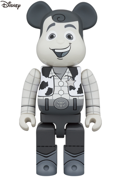 【新品未開封】 ベアブリック トイストーリー 1000% TOY STORY WOODY B&W Ver. BE@RBRICK