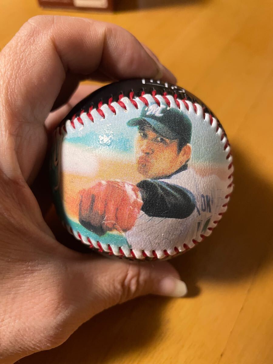 редкий! Chiba Lotte Marines No.54 Johnny чёрный дерево фото принт дизайн мяч