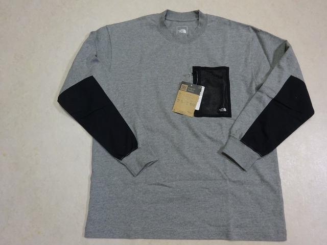 新品・THE NORTH FACE・ノースフェイス・L/S Field Pocket Tee・NT62330・ロングスリーブフィールドポケットティー