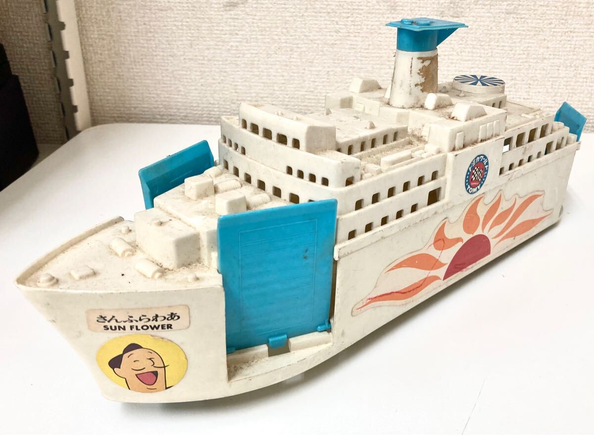 T10【中古】とみかのまち フェリー さんふらわあ トミカ TAKARA