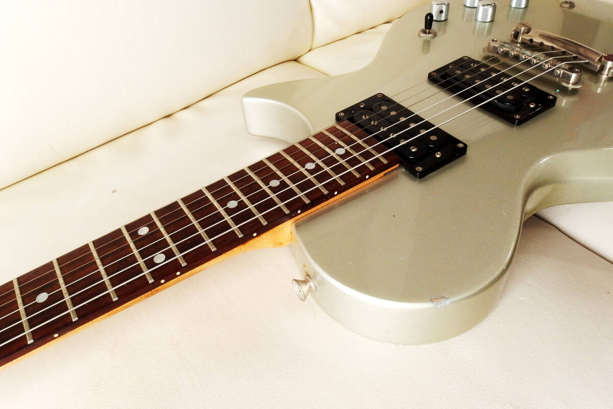 Yahoo!オークション - BURNY LS-38 シルバー 薄型レスポール