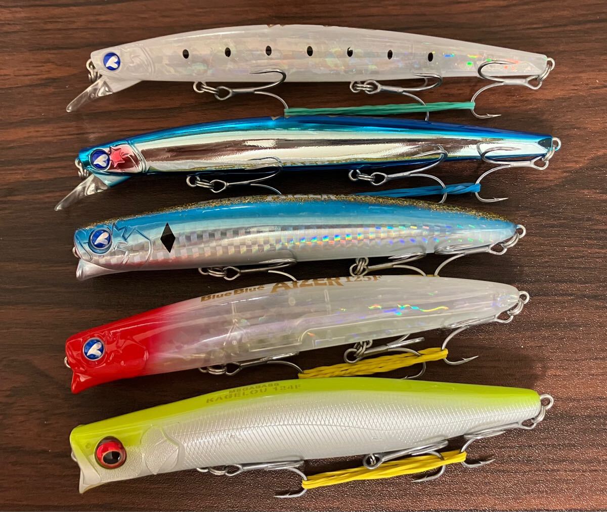 ブルーブルー ブローウィン140S アイザー125F メガバス カゲロウ