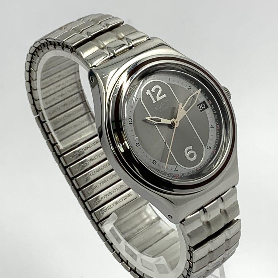 【稼働】スウォッチ アイロニー AG2001 時計 メンズ ヴィンテージウォッチ Swatch スウォッチ IRONY アイロニー AG2001 腕時計 - メルカリ