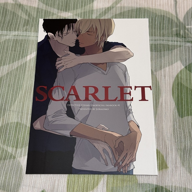  Detective Conan журнал узкого круга литераторов SCARLET / Juralomo / красный дешево 