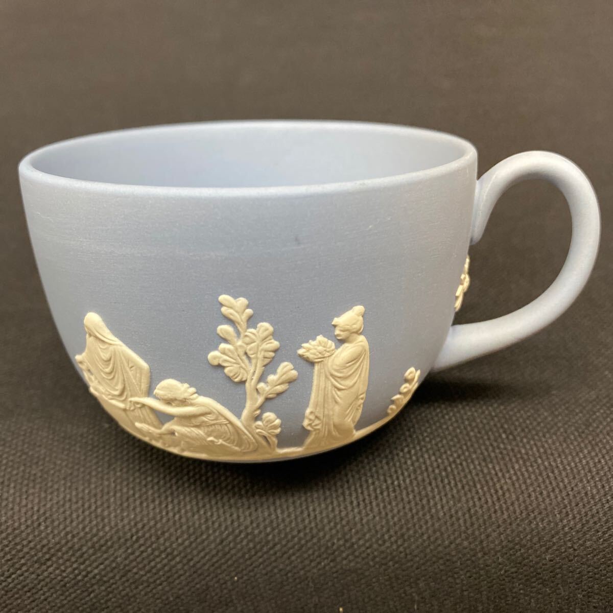 1円 本物 ウェッジ ウッド ジャスパー カップ＆ソーサー 6客【024】