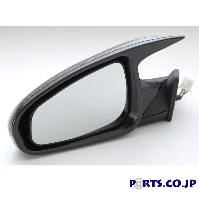  door mirror aero mirror LED carbon look mirror surface manual adjustment right steering wheel BMW 3 series E46 4 -door sedan 