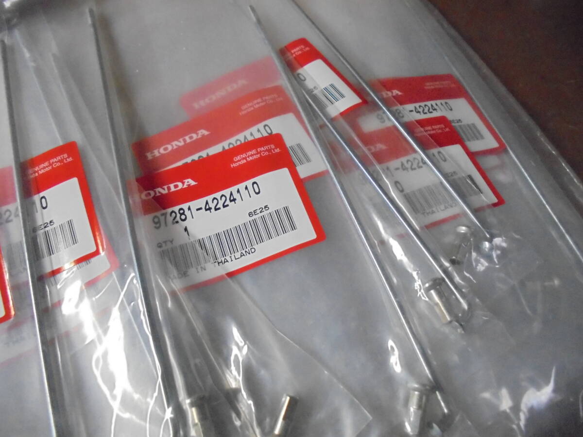 HONDA純正　CB100　CB125S　CL100等　スポーク５４本セット　97281-4224110/97464-4218310/97227-4218410　各18本　未開(kāi)封新品