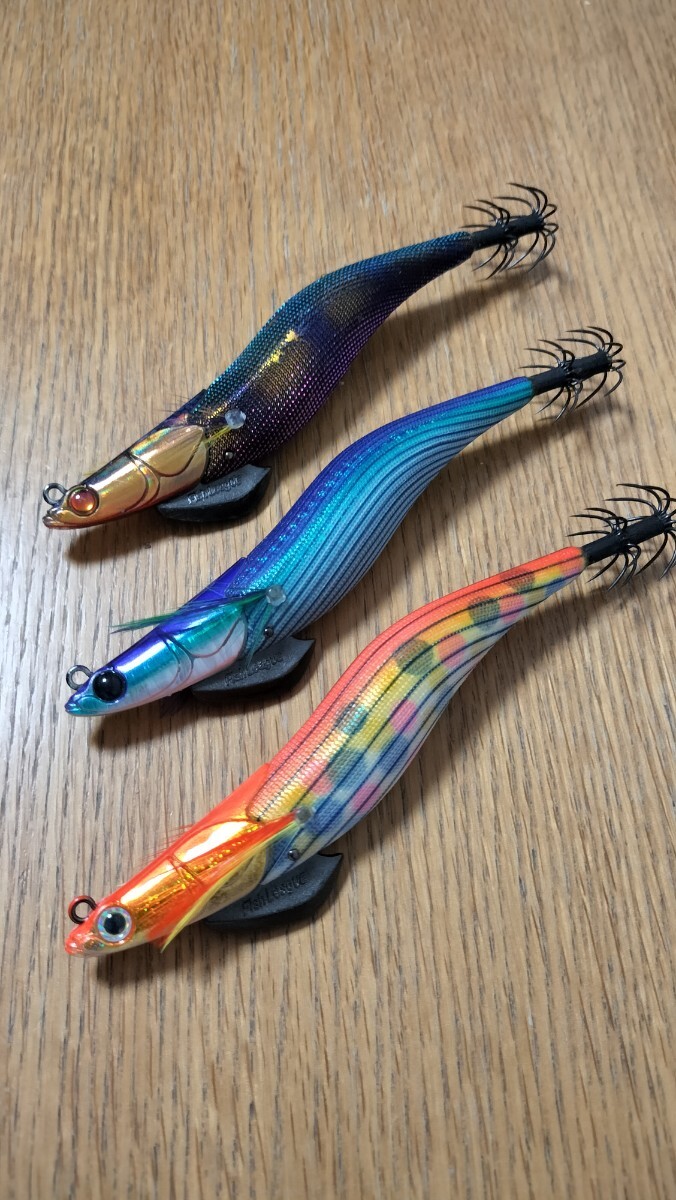 ダートマックス 4.0号 魔女クロス パープルボーダー クリスタルグリーン オレンジ ストライプ ドットマーブル エギ trにも 廃盤