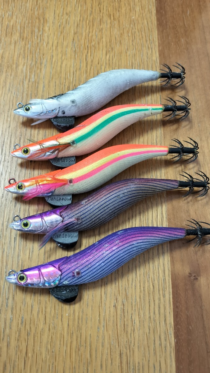 ダートマックス 3.5号 パープルボーダークリスタルパープル セット オレンジ ゴールド ホワイティンシルバー エギ trにも