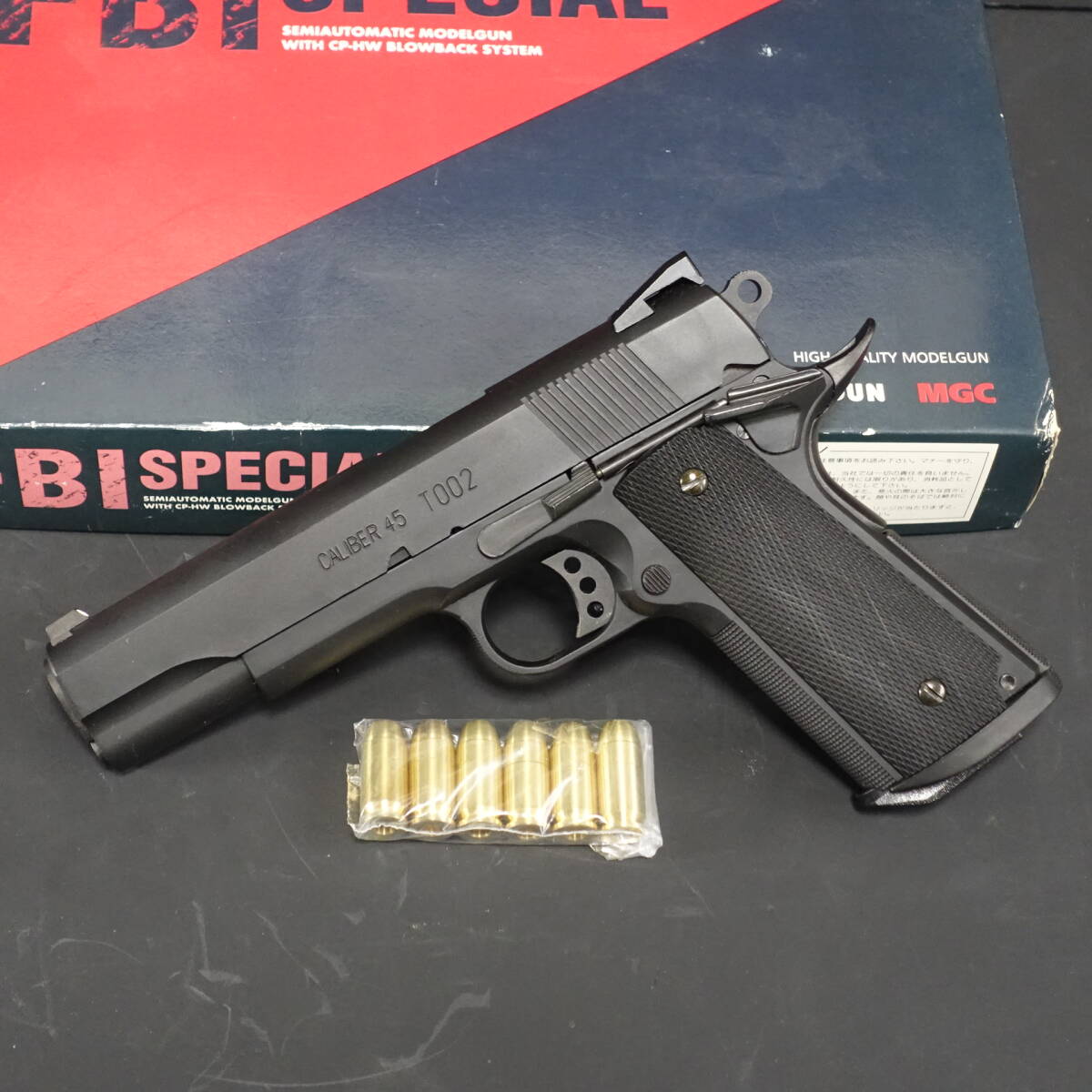 MGC FBI SPECIAL 1911 ガバメント系 モデルガン MGC FBI SPECIAL HWモデル スペシャル 検1911