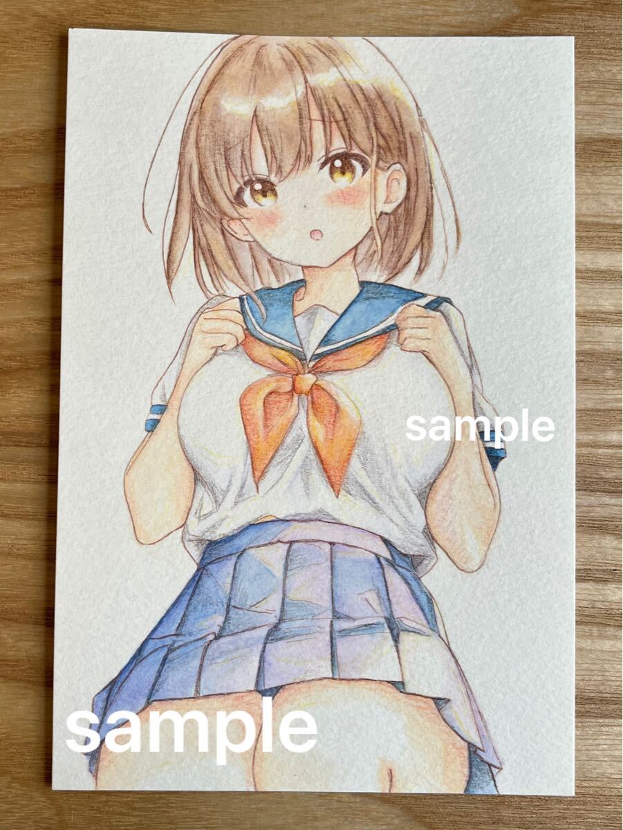 オリジナル ◇ 手描きイラスト ◇ フィギュアスケート 女の子 オリジナル ◇ 手描きイラスト ◇ フィギュアスケート 女の子