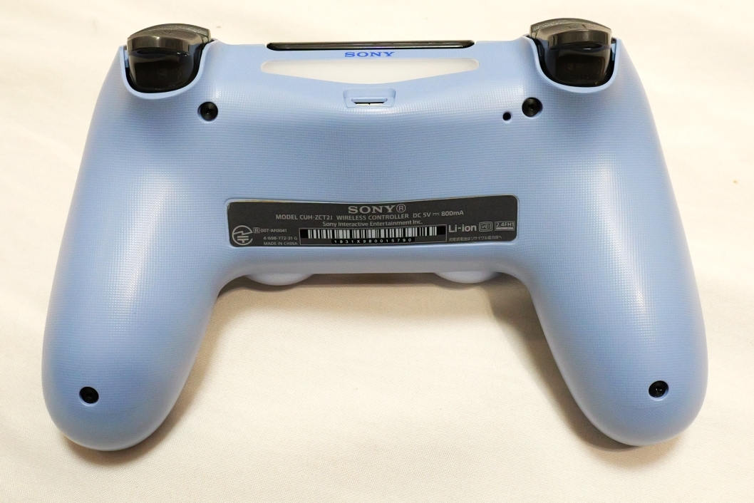 # move however junk treatment! prompt decision!SONY PS4 wireless controller (DUALSHOCK 4) titanium * blue CUH-ZCT2J