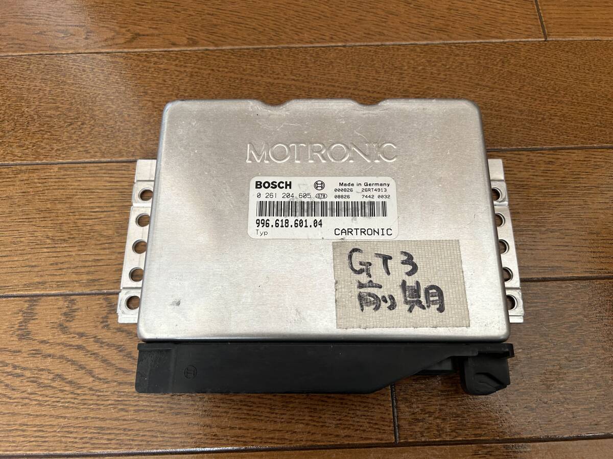 PORSCHE 　ポルシェ 　996　 GT3 　2000年式モデル 　純正 　エンジンコンピューター　996.618.601.04　　