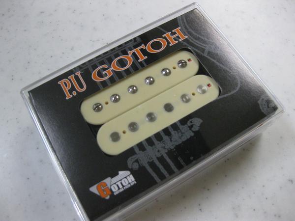 GOTOH PICKUPS HB-CUSTOM шея сторона крем *goto- производства 