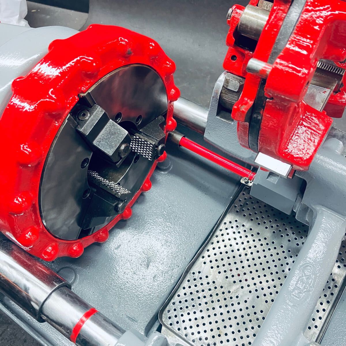 REX レッキス パイプマシン ネジ切り機 N50AⅢ カウンター付き REX レッキス パイプマシン ネジ切り機 N50AⅢ カウンター付き